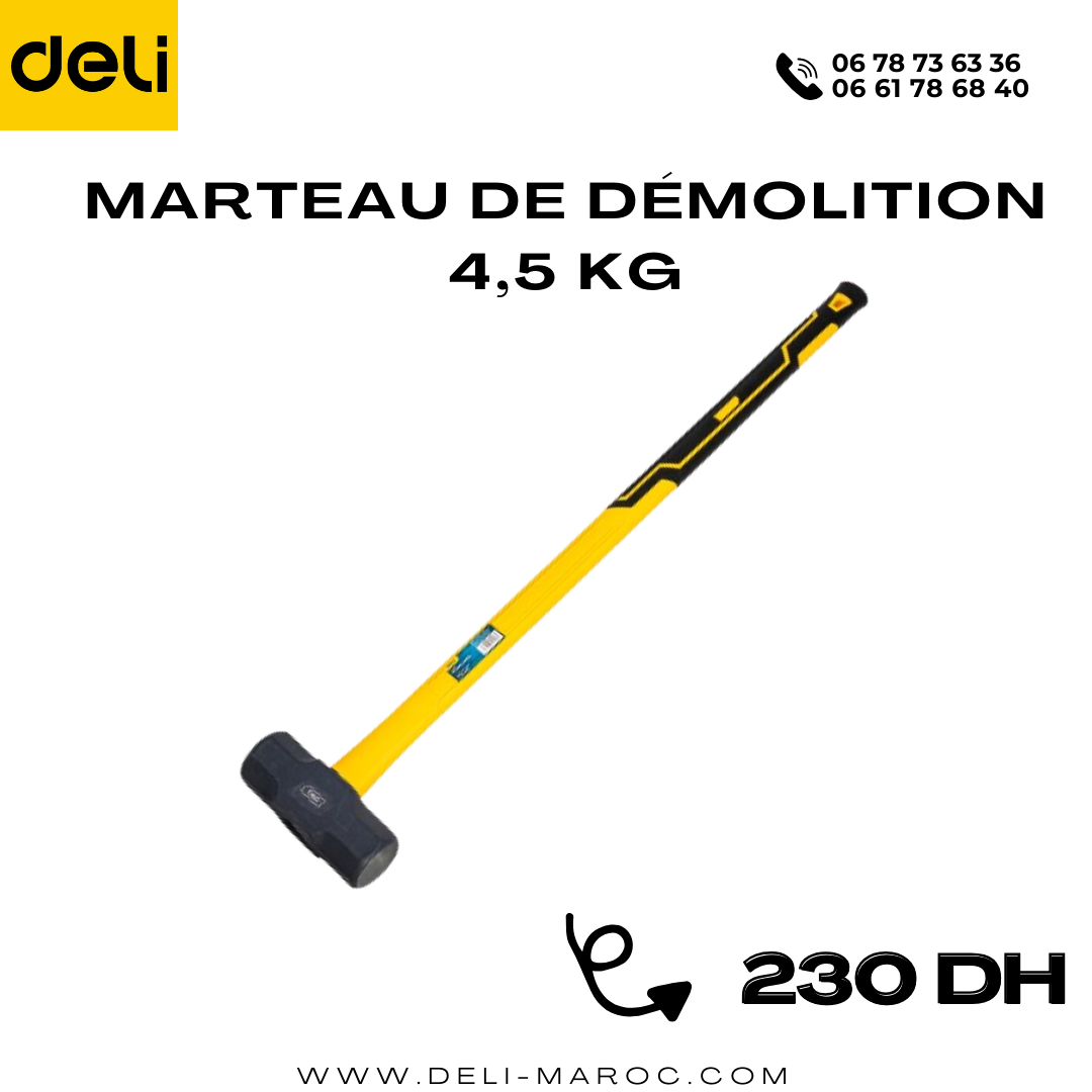 Marteau de démolition 4,5 kg