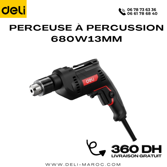 Perceuse à Percussion    680w13mm