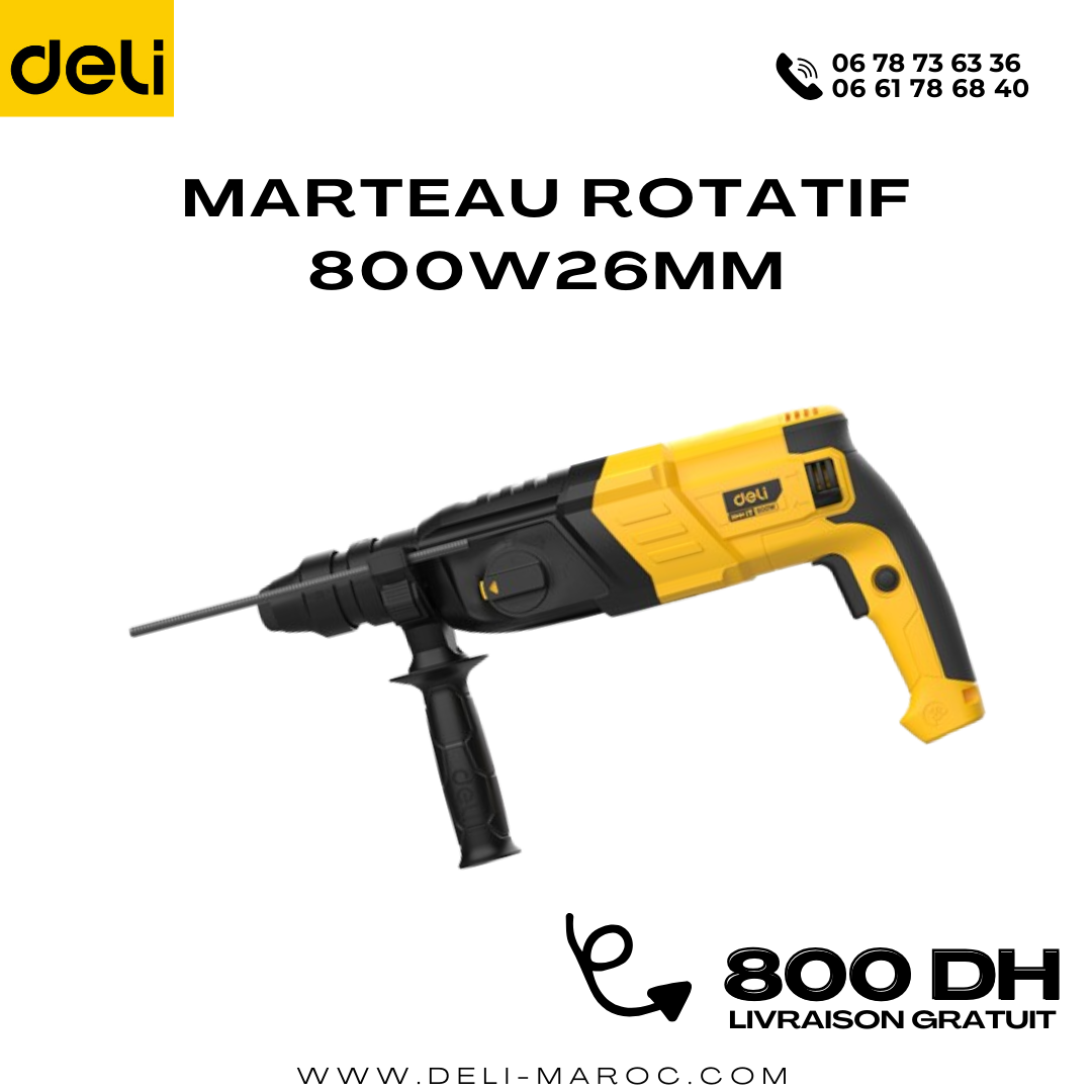 marteau rotatif   800W26mm