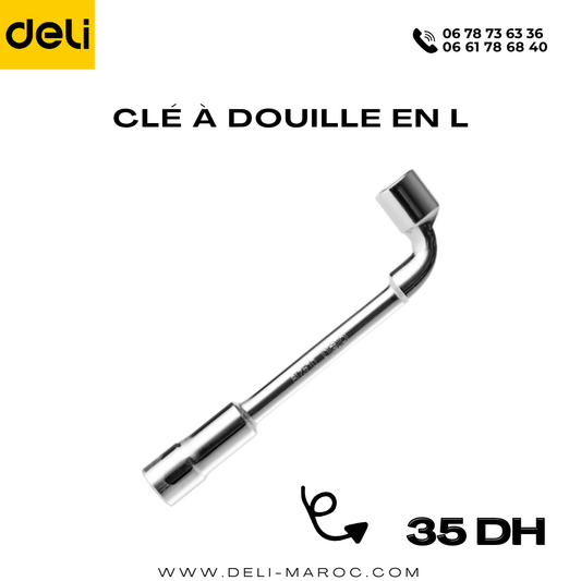 Clé à douille angulaire L