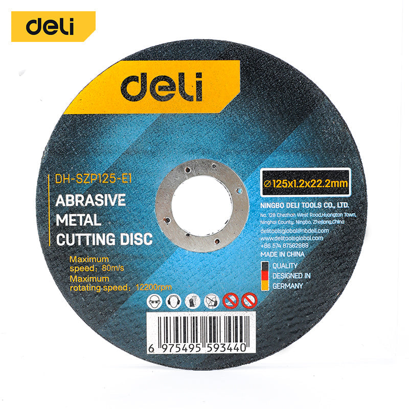 Disque de coupe métallique abrasif