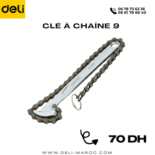 Clé à Chaîne 9