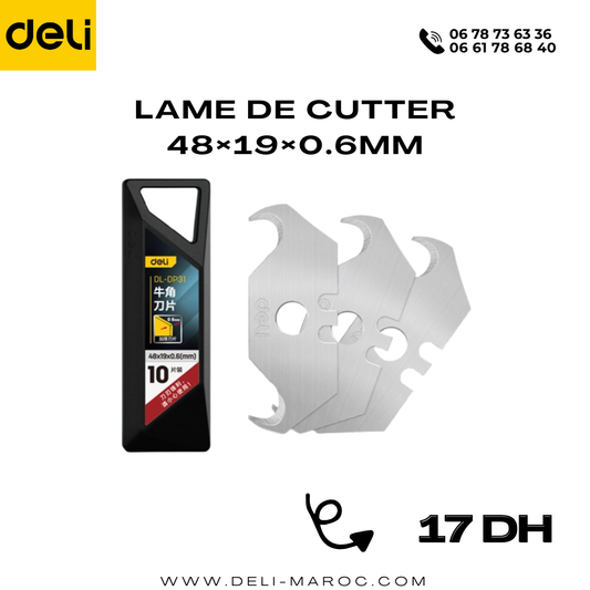 Lame de cutter   48×19×0.6mm