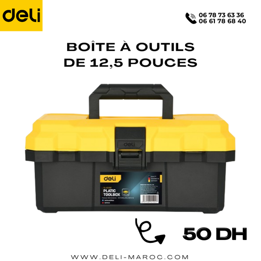 Boîte à outils de 12,5 pouces