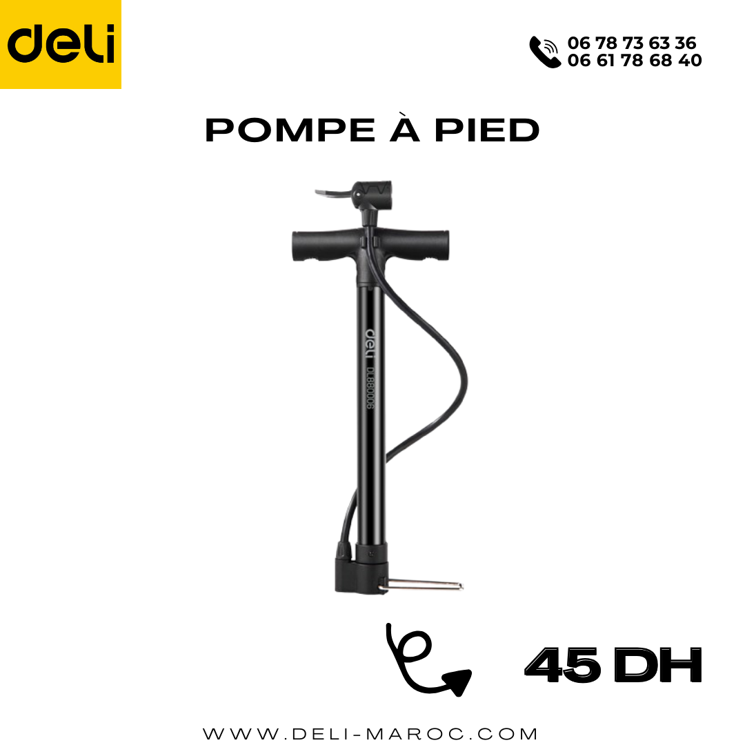 Pompe à pied