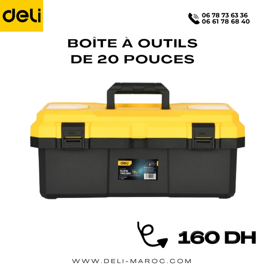 Boîte à outils de 20 pouces