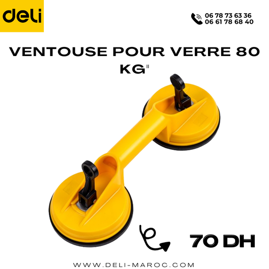 Ventouse pour verre 80 Kg