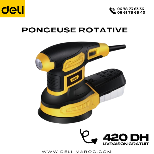 Ponceuse rotative