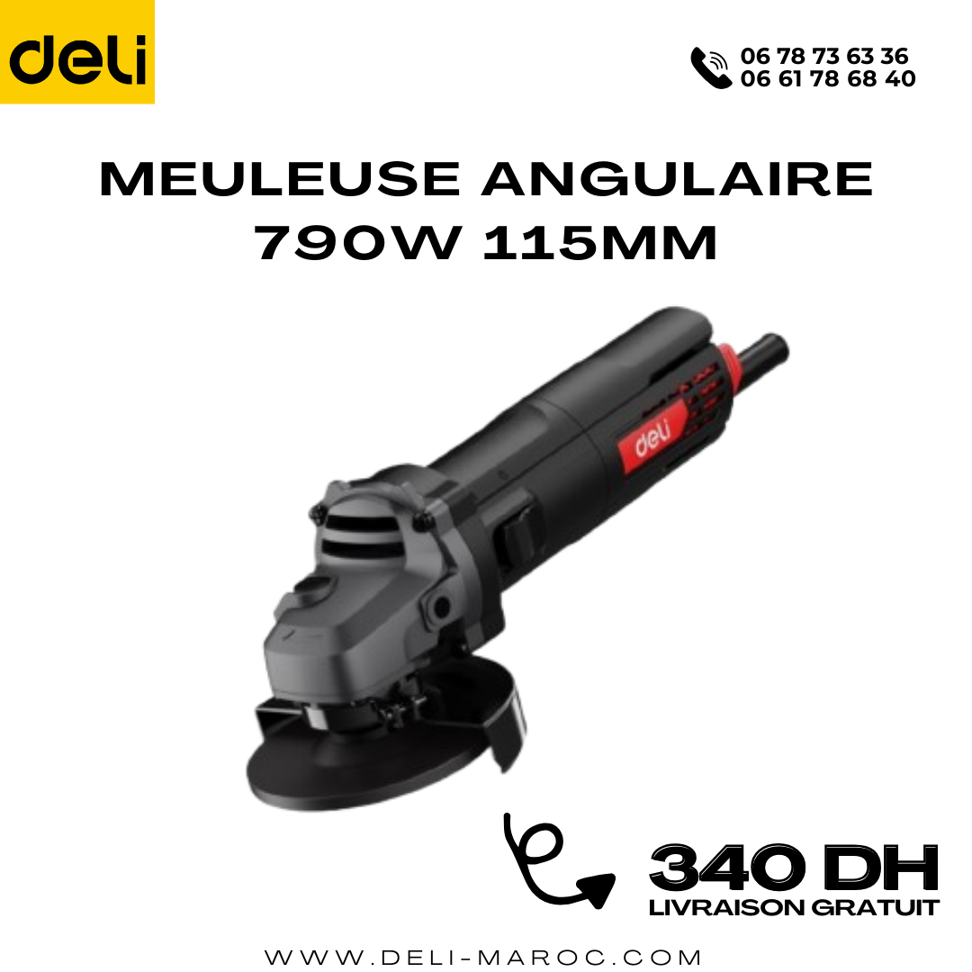 Meuleuse angulaire 790w 115mm